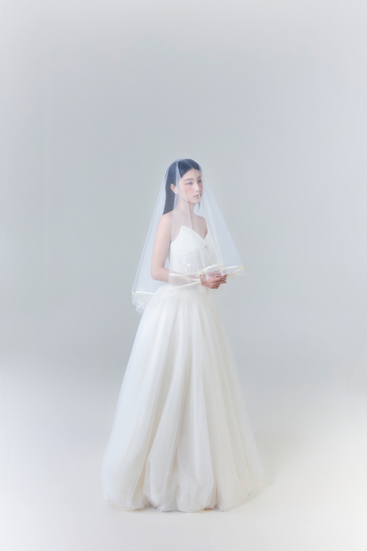 A soft tulle gown at Lichée Bridal, Bay Area — detail 5 of 6